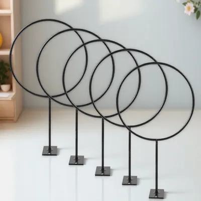 Sports Equipment Organizer Rack - 5Pcs Sturdy Iron Wall Ball Rack