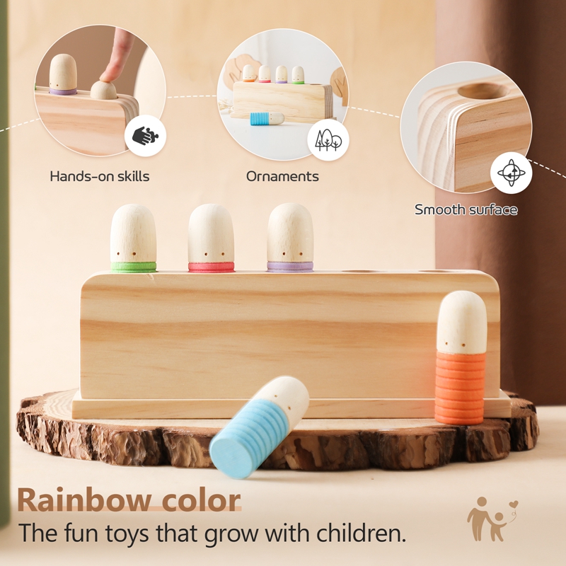 Montessori Toys Baby Wooden Bo - Sports Equipment For Kindergarten recension och pris