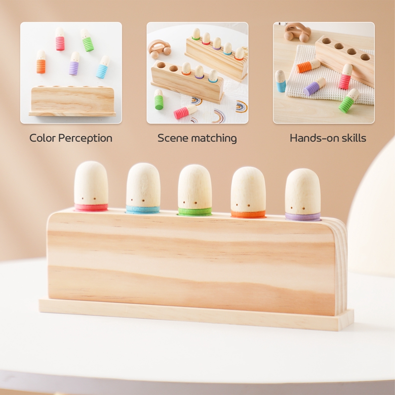 Montessori Toys Baby Wooden Bo - Sports Equipment For Kindergarten recension och pris