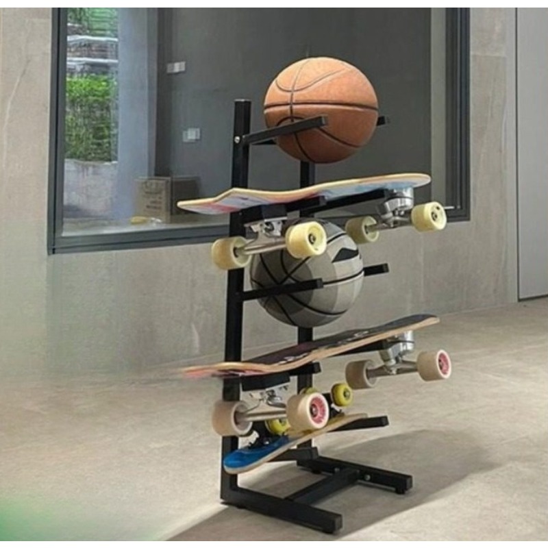 Skateboard Equipment Rack Inte - Sports Equipment Organizer Rack recension och pris