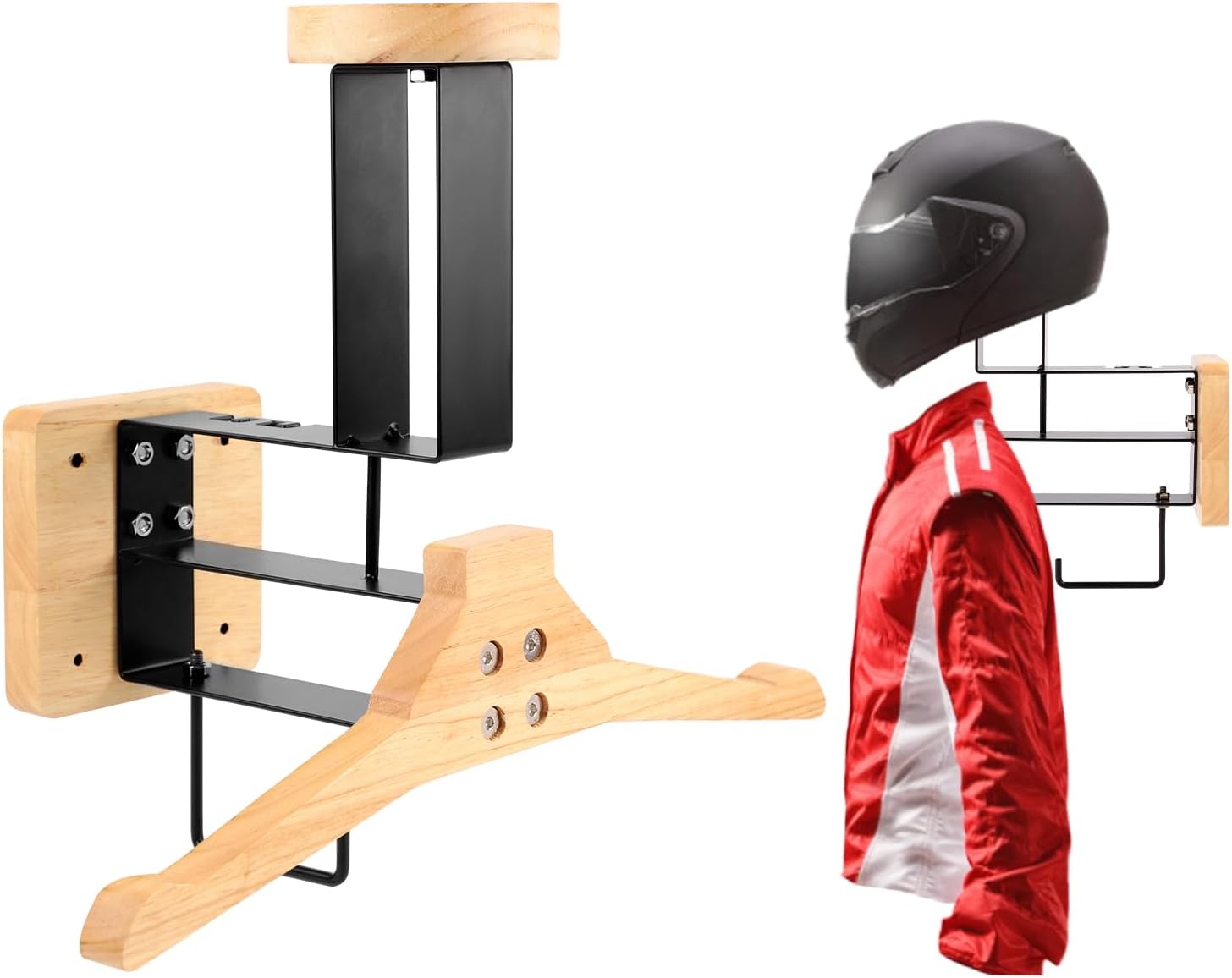 ​Motorcycle Helmet Holder Wall - Sports Equipment Organizer Rack recension och pris