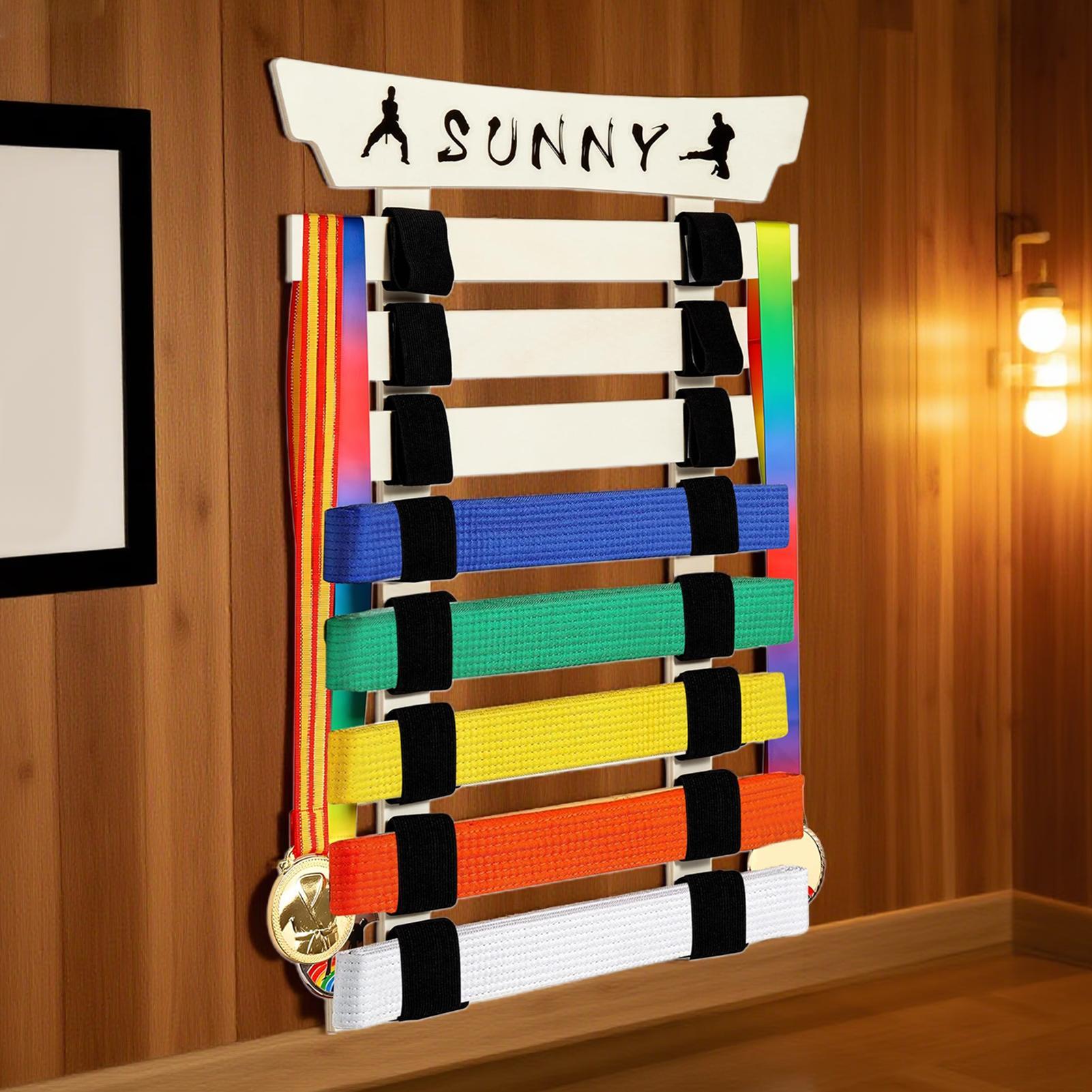 Karate Belt Rack Karate Belt O - Sports Equipment Organizer Rack recension och pris