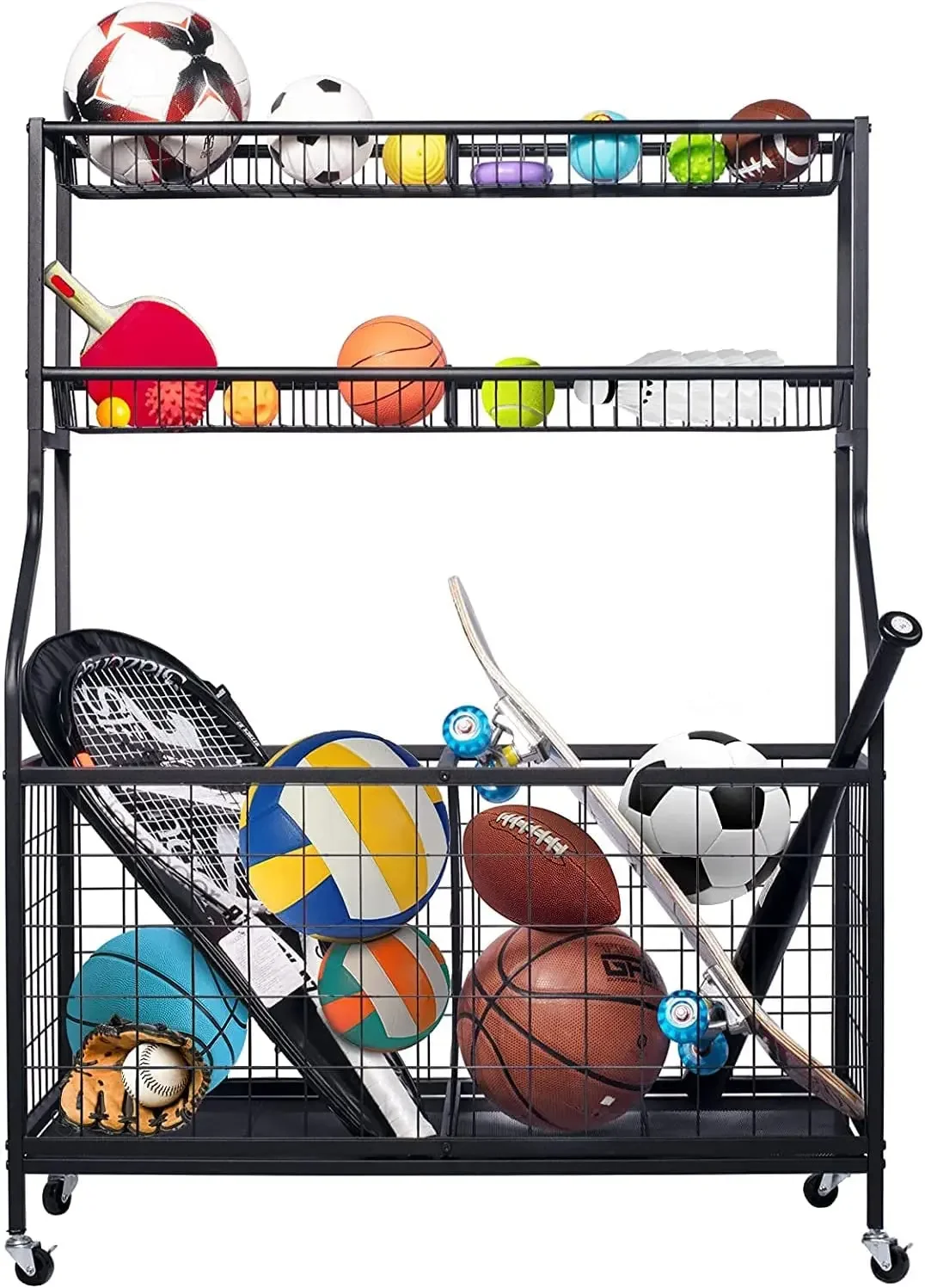 2026 Garage Sports Equipment S - Sports Equipment Organizer Rack recension och pris