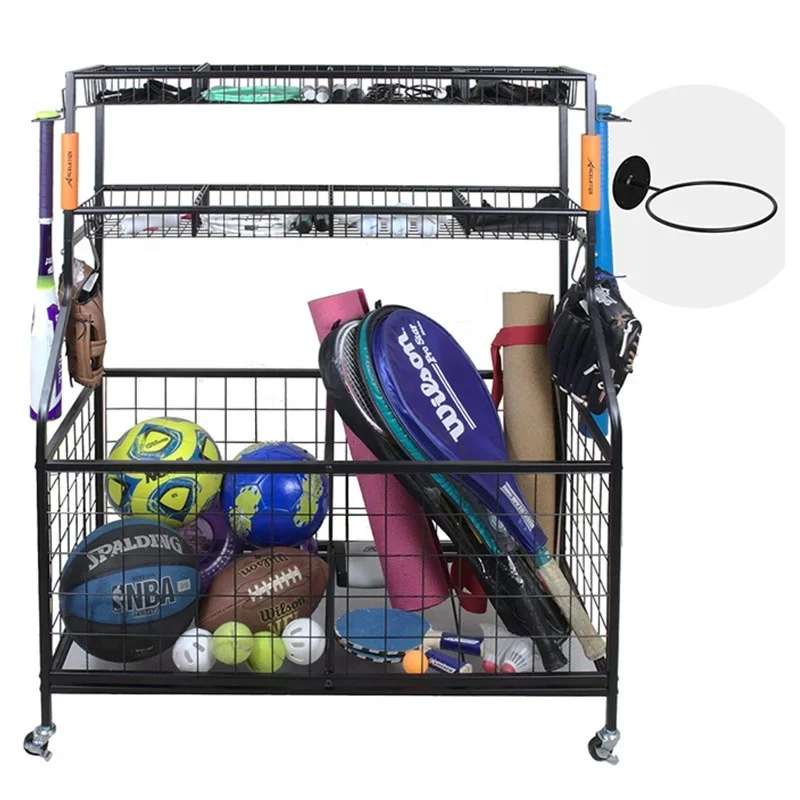 2026 Garage Sports Equipment S - Sports Equipment Organizer Rack recension och pris