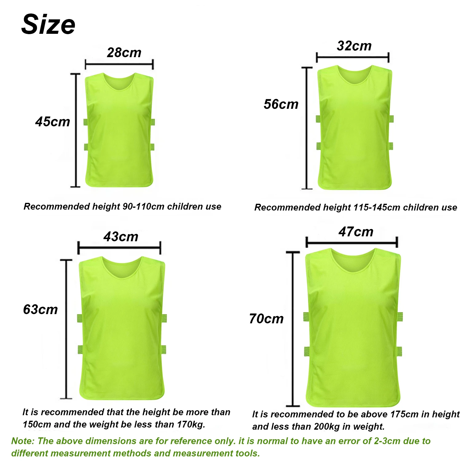 6PCS Children Adults Soccer Tr - Sports Equipment For Kindergarten recension och pris