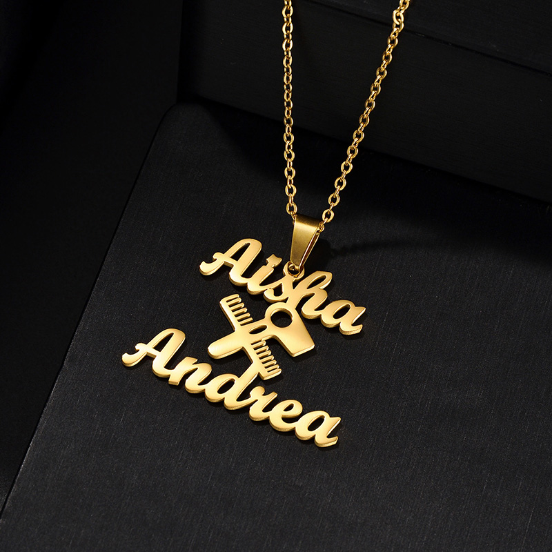 Custom Name Necklace Barber Sh - Sports Equipment Dryer recension och pris