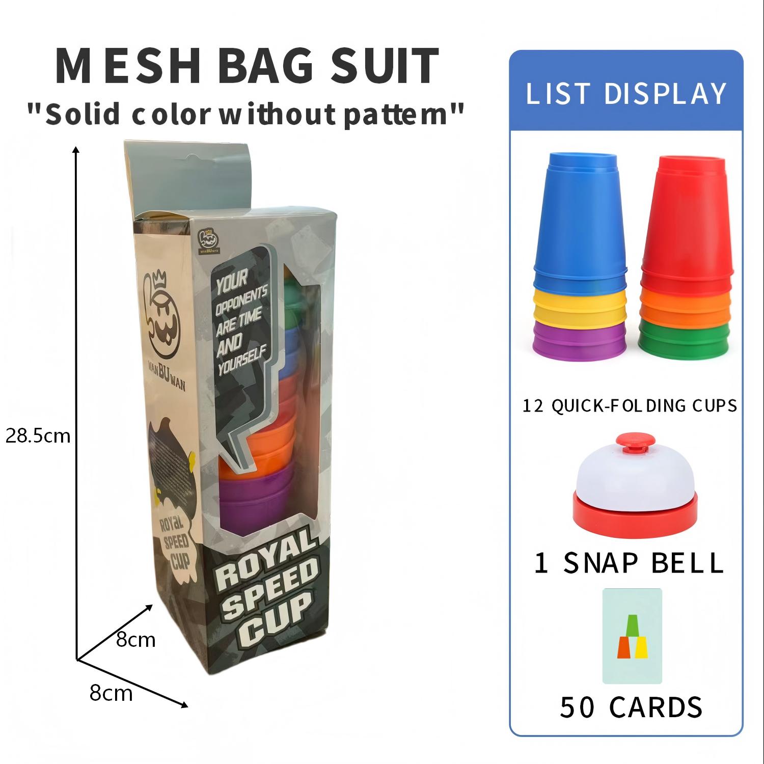 2.0 Stacking Cups 12 PCS Cups  - Sports Equipment For Kindergarten recension och pris