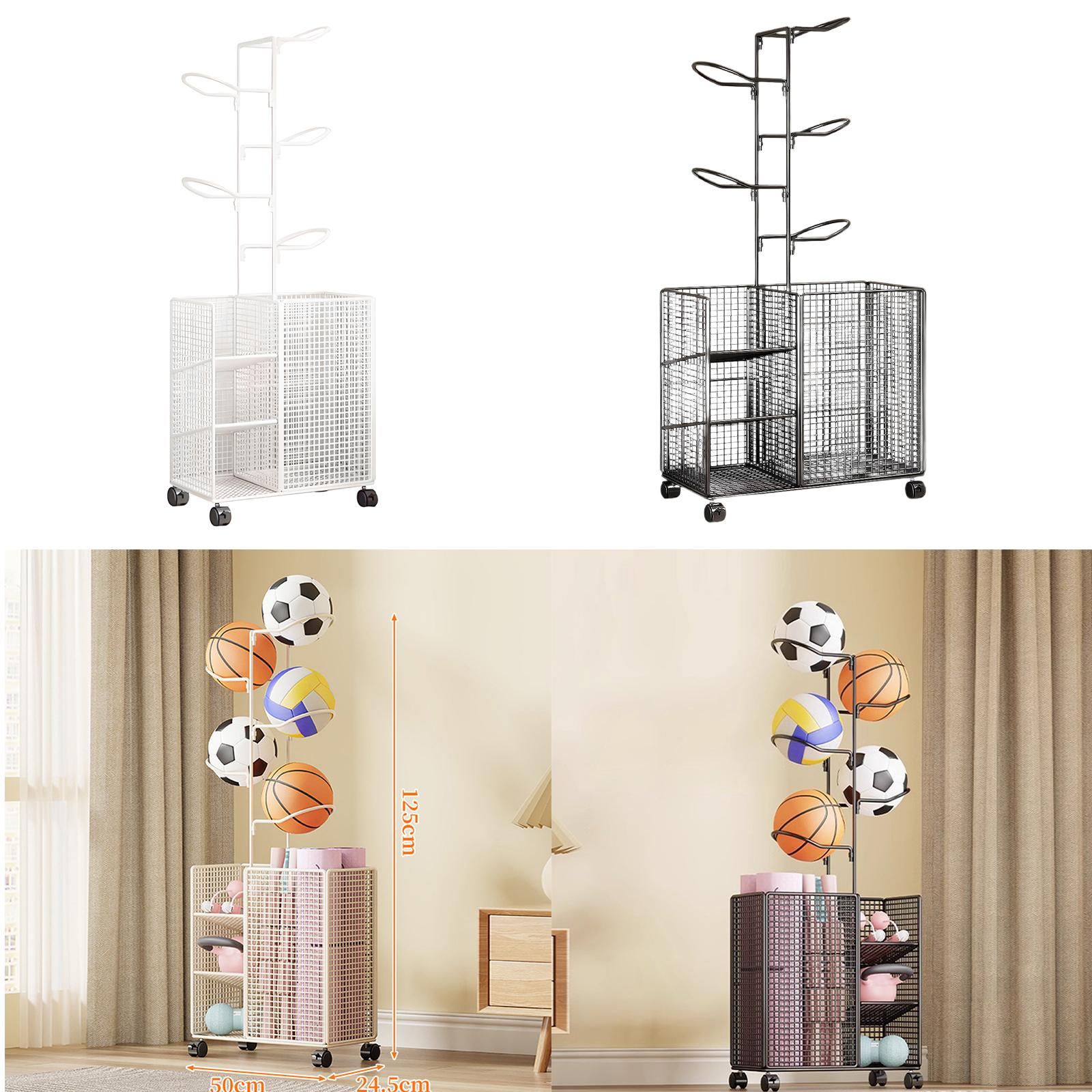 Ball Storage Rack Vertical Bas - Sports Equipment And Facilities recension och pris