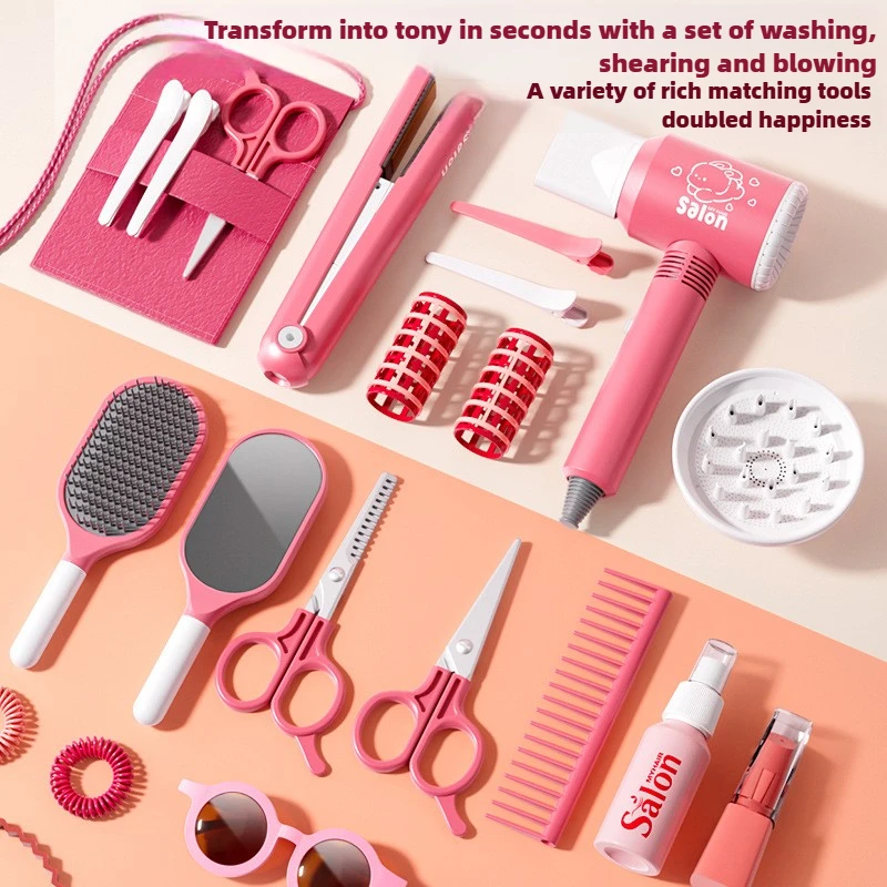 Girls Beauty Salon Set Kids Ha - Sports Equipment Dryer recension och pris