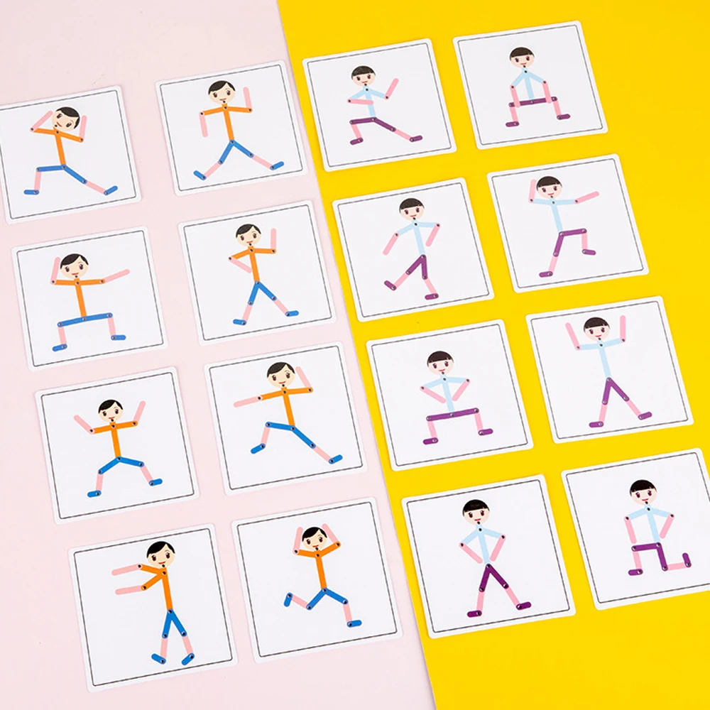 Sport Wooden Man Material DIY  - Sports Equipment For Kindergarten recension och pris