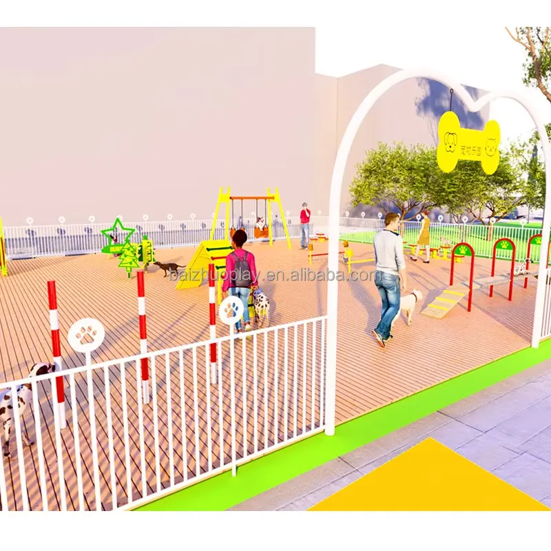 Outdoor Custom Pet Park Playgr - Sports Equipment And Facilities recension och pris